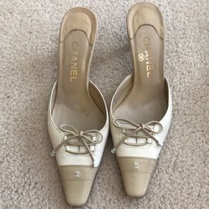 Authentic Chanel mules